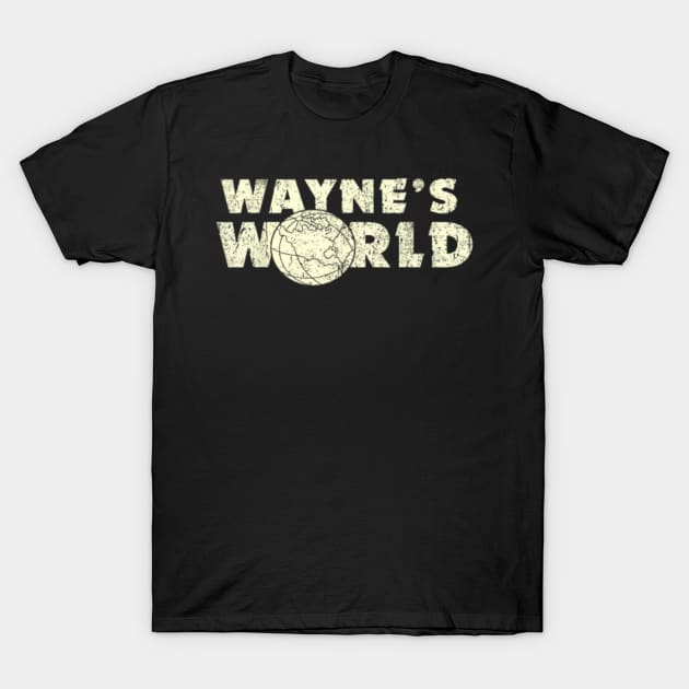 Wayne's world vintage shirt cheap